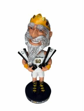 UC San Diego Triton Bobblehead Figurine with Crown and Tridents